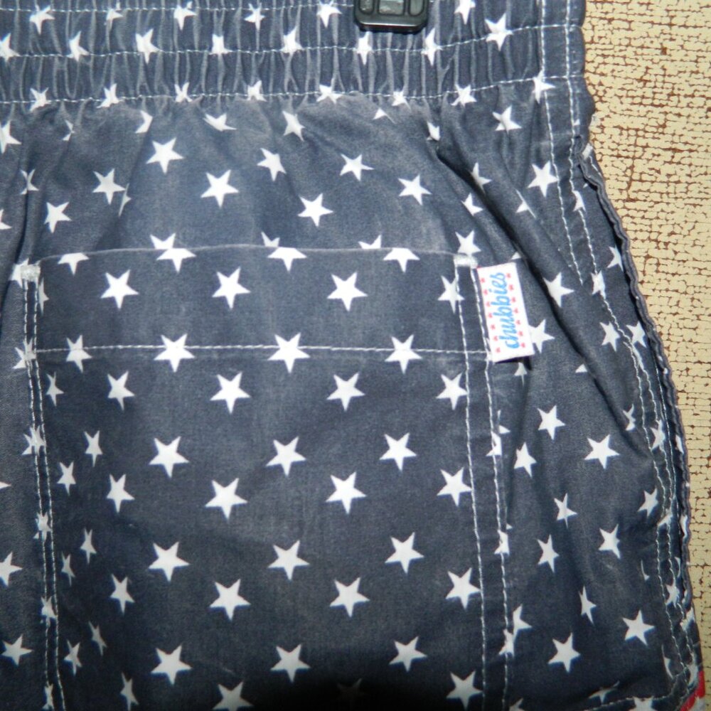 Chubbies American Flag Swim Trunks USA 5.5" Inseam Size L (V-41) - Picture 3 of 7